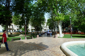 Parklands Near Our Hotel, Baku