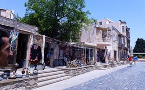 Shops in the Old City, Baku