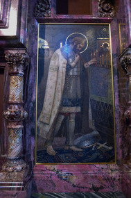 Mosaic of Prince Alexander Nevsky