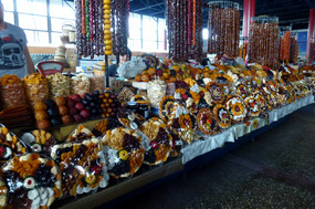 Fine Displays of Dried Fruits at GUM