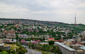 Hills Around Yerevan Still Denuded of Vegetation 
