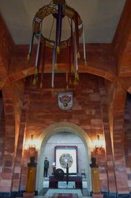 Inside the Armenian Museum on Victory Park