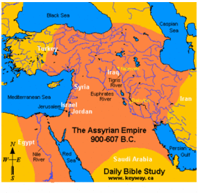 The Assyrian Empire 900 - 607 BC