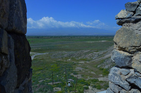Toward Mt Ararat from Khor Virap