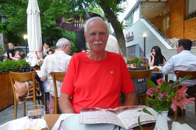 Alan Happy at Sultan's Restuarant