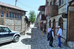 Narrow Cobbled Lanes of Lahij