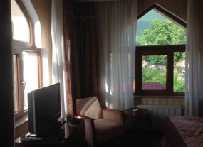 Our Room at the Sheki Palace Hotel