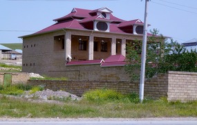 Prosperous Housing Outside of Shamakhy