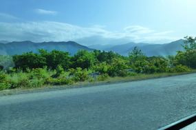 Verdant Mountainous Country Outside of Sheki