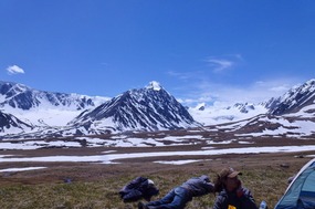 A Comotose Crew at Base Camp!