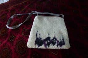 Hand Made Felt Bag from Ulgii