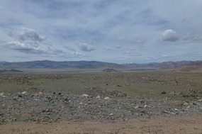 Stony Desert Out of Ulgii