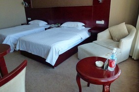 Our Stylish Room in the Kuqa Grand Hotel