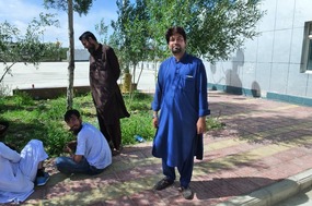 A Pakistani Friend We Made at the Bus Terminal