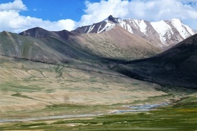 Glacial Valleys Toward the China-Pakistan Border