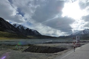 Plateau at Khunjerab Pass