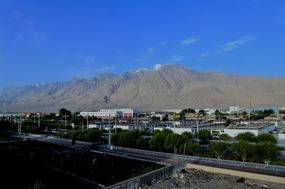 Tashkorgan From the Roof of the Crown Inn
