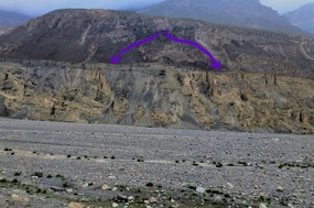 Ancient Walking Trails Driving Our of Shimshal