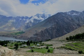 Beautiful Scenery of the Surrounds of Borit Lake