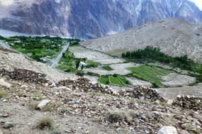 High Up, Over Looking Over Borit Lake
