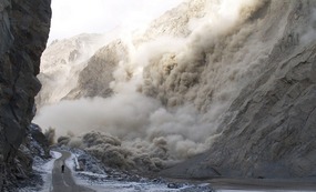 One of the Attabad Landslides (c. Pamir Times)