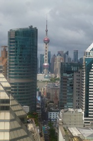 The Iconic Pearl Tower From Our Hotel Room