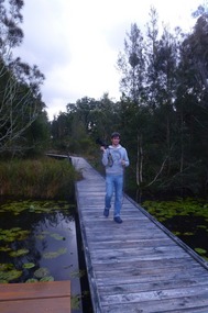 Russian Friend Eugene at Nearby Cattai Wetlands