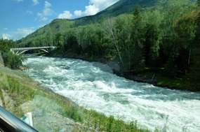 Swift Flowing Kanas River