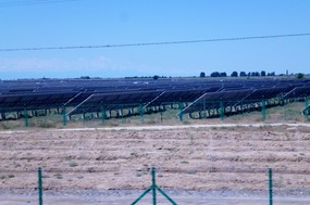 Endless Rows and Rows of Solar Panels