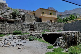 Houses in Nagyr Valley