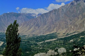 The Hunza Valley From Eagle's Nest
