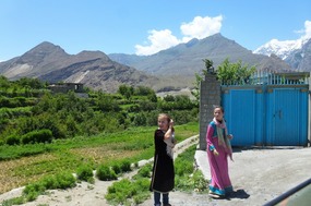 Two Friendly Young Women at Duikar