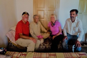 With Ishaq Ali's Father, Karimabad 2016