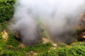 A Wall of Boiling Geysers
