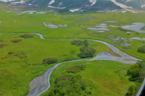 Landing at Uzon Caldera