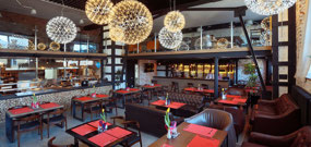 Main Room of the Ogonek Restaurant