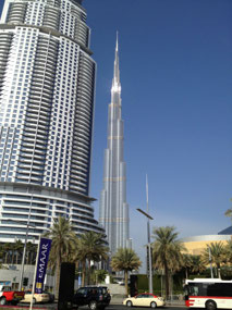 Burj Khalifa, the world's tallest building