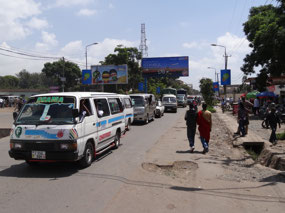 Cruising the strip in Arusha