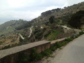 Fun road to drive . . . below the clouds