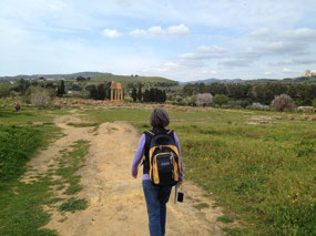 On to the temple of Castor and Pollux