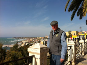 Local derelict in Plaza overlooking Sciacca
