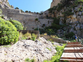 First wall and gate through only natural access