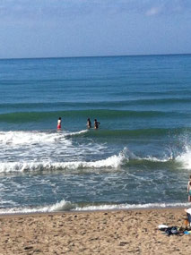 Finally some swimmers