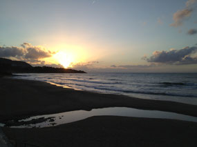 Back to Cefalu in time for sunset