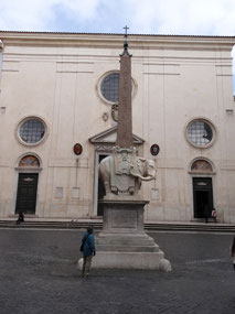 Elephant and Obelisk, smallest obelisk in Rome