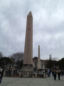 Obelisk of Theodosios in Sultanahmet Square