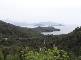 On the road to Kas