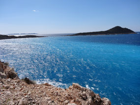 The road west from Kas