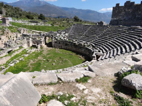 Yet another amphitheater, this time at Xanthos