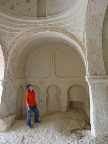 Inside the Meskendir Church